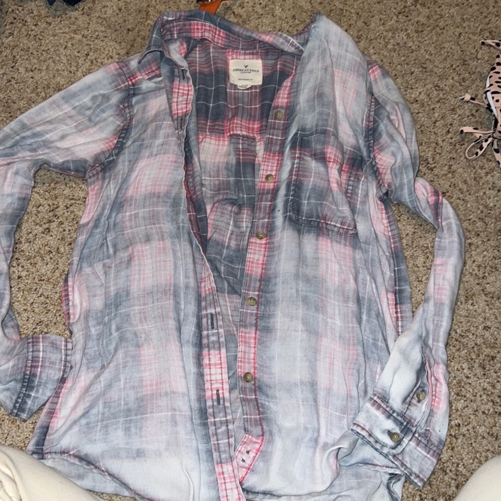 american eagle flannel